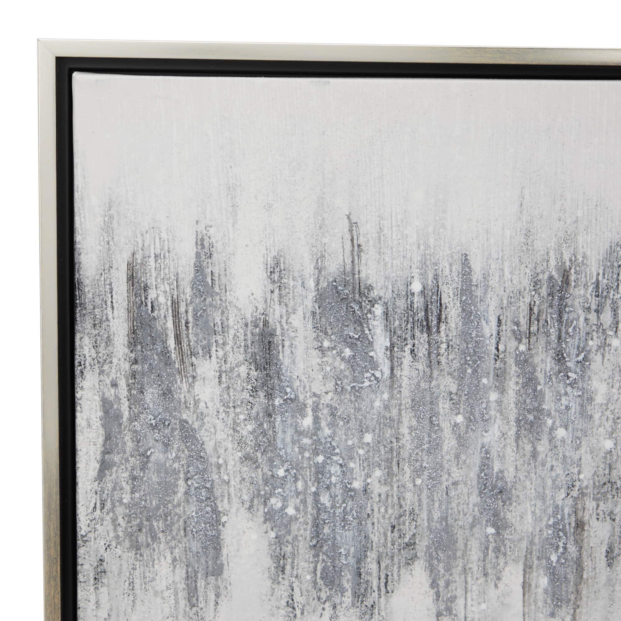 71" Gray Modern Framed Wall Art